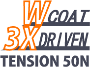 W-COAT 3X-DRIVEN TENTION-50N