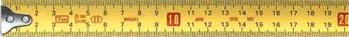 25mm EEC Metric tape